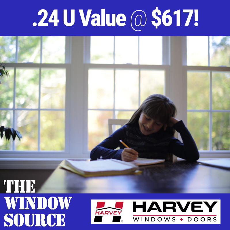 Harvey Classic Double Hung Replacement Window Installer in New Hampshire Starting At $587