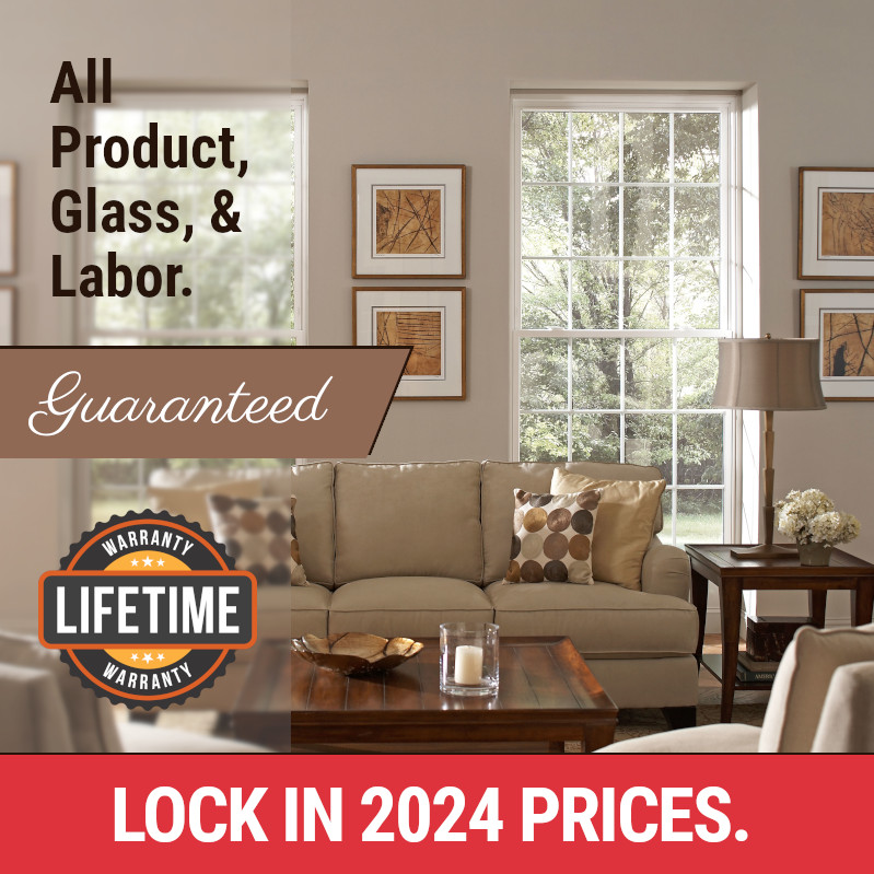 Lifetime Warranty On All Windows & Doors